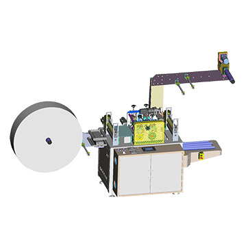 Makeup cotton machine