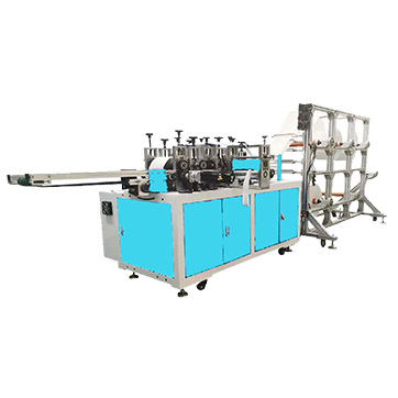 Oil absorbing cotton machine