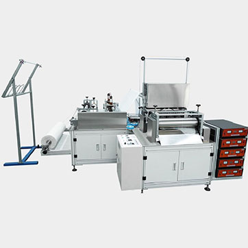 Non-woven boot cover machine