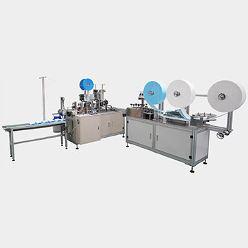 1+1 Fully Automatic Positioning Face Mask Machine