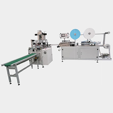 1+1 Fully Automatic Positioning Outer-ear Tape Face Mask Machine